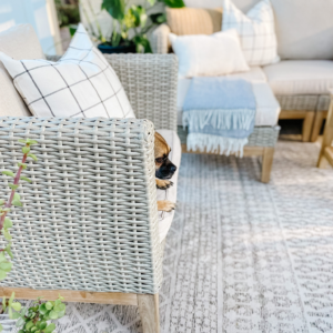 Alternative view of 5-Seater Rattan and Wood Bucolic Garden Sofa Set
